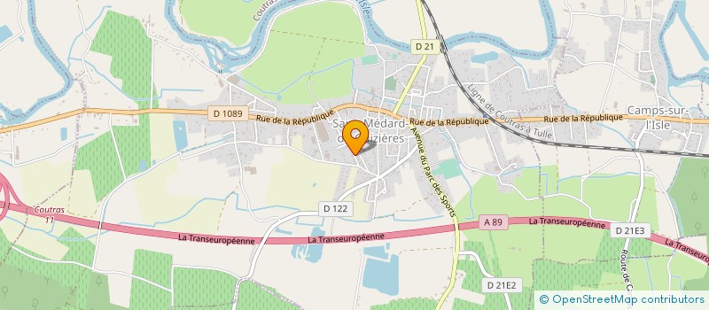 localisation de l'entreprise SARL NEW BOIS à SAINT-MEDARD-DE-GUIZIERES