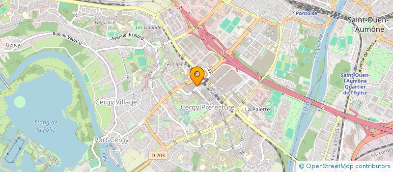 localisation de l'entreprise SARL NEW CUIR à CERGY