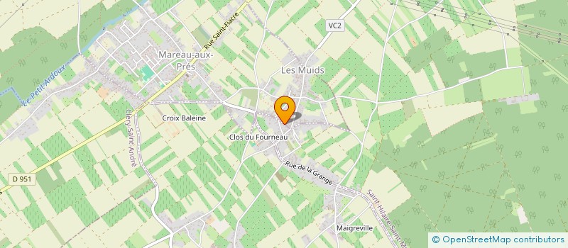 localisation de l'entreprise SARL NEW HORIZON à MAREAU-AUX-PRES