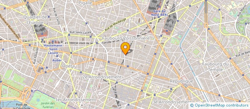 localisation de l'entreprise SARL NEW LADY'S  PARIS