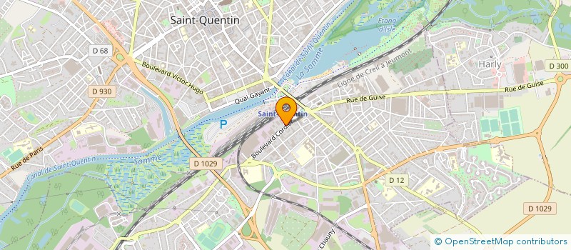 localisation de l'entreprise SARL NEW LEADER à SAINT-QUENTIN