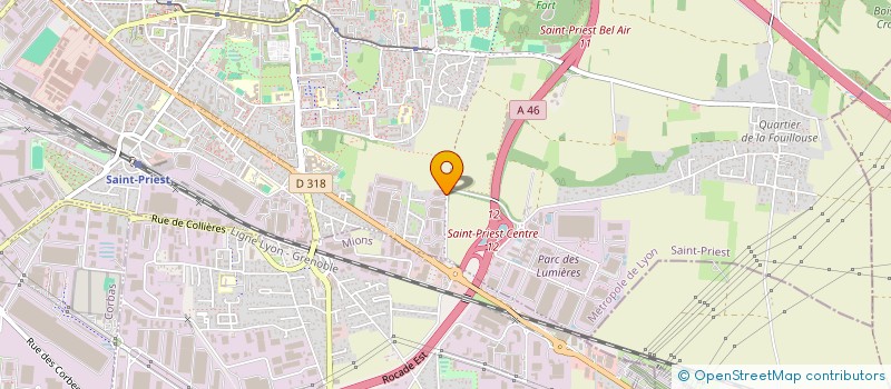 localisation de l'entreprise SARL NEW LINE DECORATION  SAINT-PRIEST