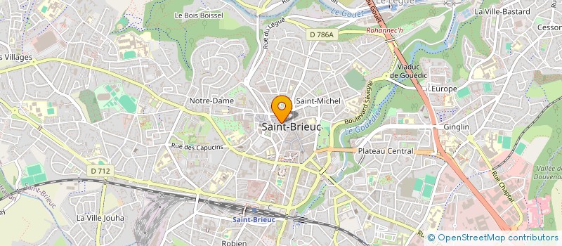 localisation de l'entreprise SARL NEW LOOK à SAINT-BRIEUC