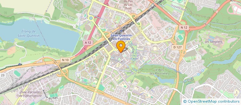 localisation de l'entreprise SARL NEW PRINT CONCEPT  MONTIGNY-LE-BRETONNEUX