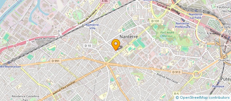 localisation de l'entreprise SARL NEW TECH INTERNATIONAL à NANTERRE