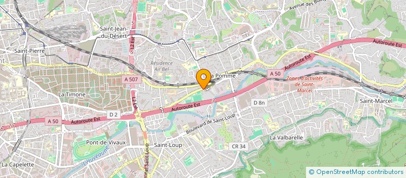 localisation de l'entreprise SARL NEW TECH LAB à MARSEILLE