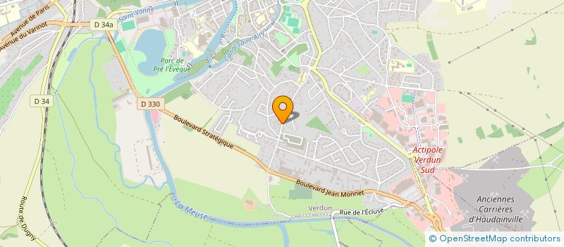 localisation de l'entreprise SARL NEWFORM à VERDUN