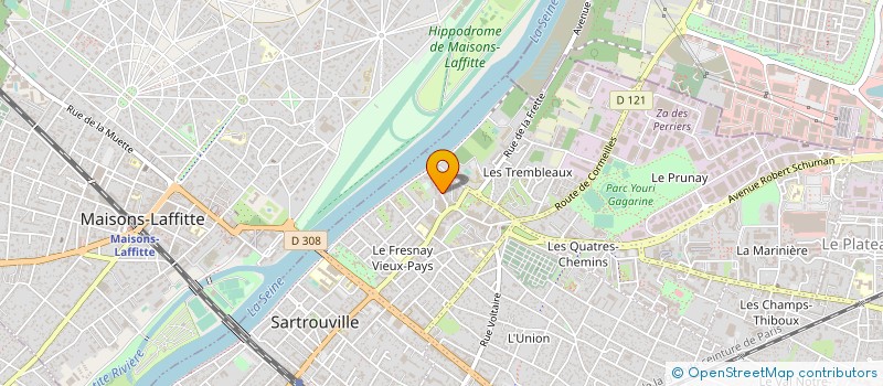 localisation de l'entreprise SARL NEWS PROJET à SARTROUVILLE