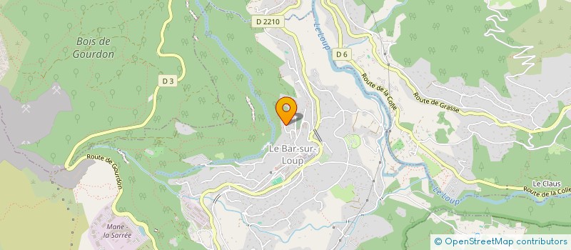 localisation de l'entreprise SARL NEWSTAR à LE BAR-SUR-LOUP
