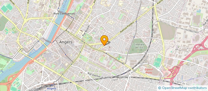 localisation de l'entreprise SARL NEXT INVEST à ANGERS