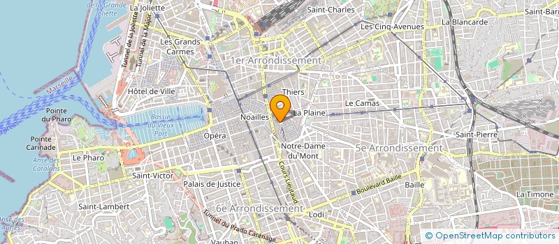 localisation de l'entreprise SARL NEXUS BAR GAMING à MARSEILLE