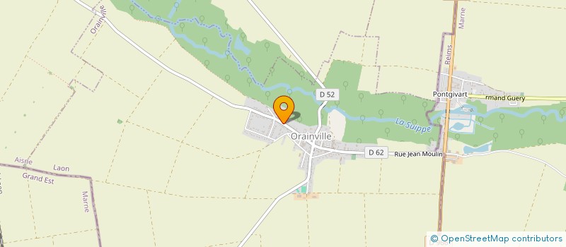 localisation de l'entreprise SARL NF-ESPACES VERTS  BAZANCOURT