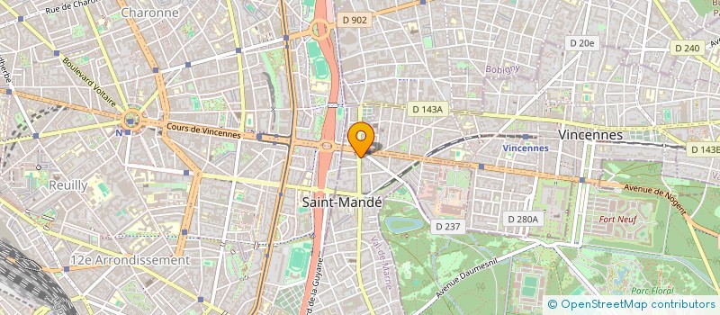 localisation de l'entreprise SARL NGUYEN KIM à SAINT-MANDE
