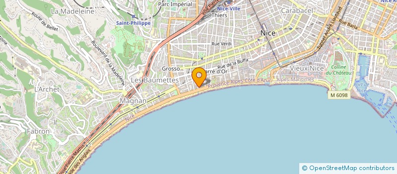 localisation de l'entreprise SARL NICE LEA à NICE