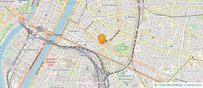 localisation de l'entreprise SARL NICIA  LYON