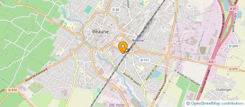 localisation de l'entreprise SARL NICOGUIL à BEAUNE