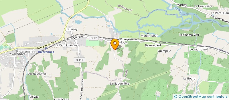 localisation de l'entreprise SARL NICOLAS PAGET  RIVARENNES