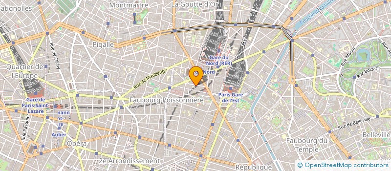 localisation de l'entreprise SARL NICOLE TONI  PARIS