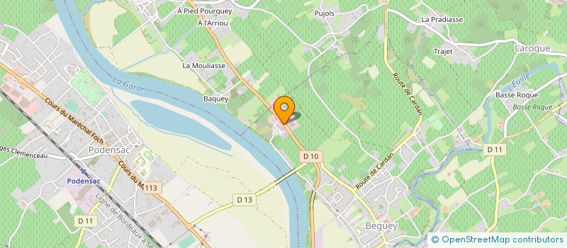 localisation de l'entreprise SARL NICOT ET FILS à BEGUEY