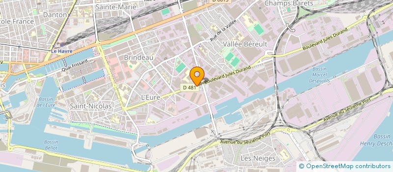 localisation de l'entreprise SARL NIEUVIARTS à LE HAVRE