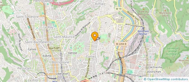 localisation de l'entreprise SARL NIKAFOUX à NICE