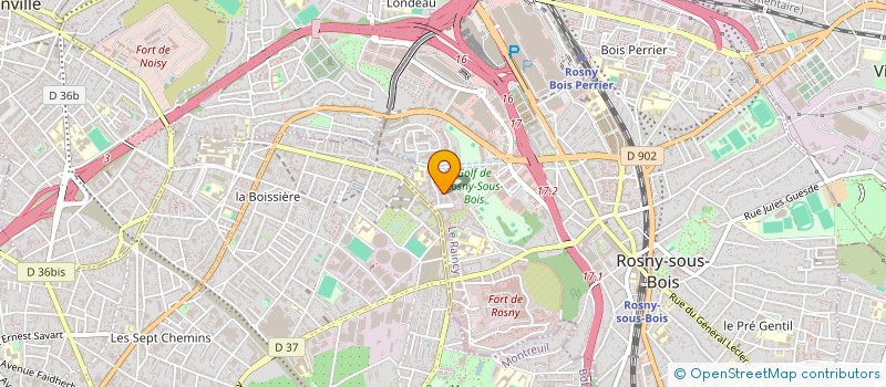 localisation de l'entreprise SARL NIKO à ROSNY-SOUS-BOIS