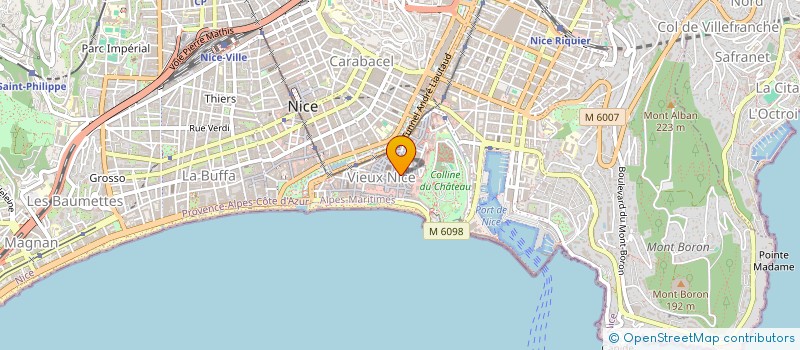 localisation de l'entreprise SARL NILAULU à NICE