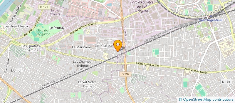 localisation de l'entreprise SARL NINA  SARTROUVILLE