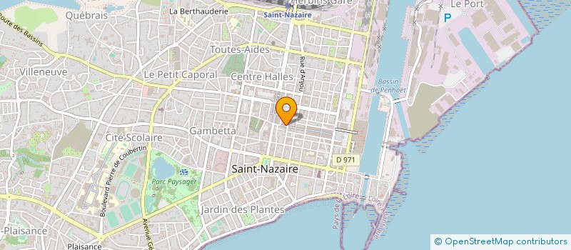 localisation de l'entreprise SARL NINJO à SAINT-NAZAIRE