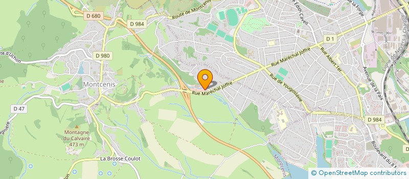 localisation de l'entreprise SARL NIVERLEGE  MONTCENIS