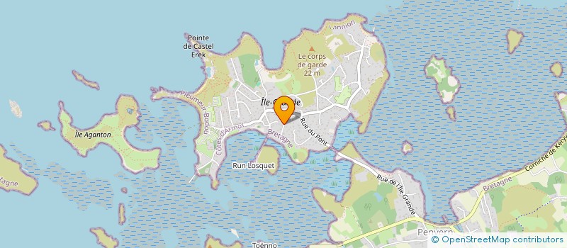 localisation de l'entreprise SARL NIVERN BIHAN  PLEUMEUR-BODOU