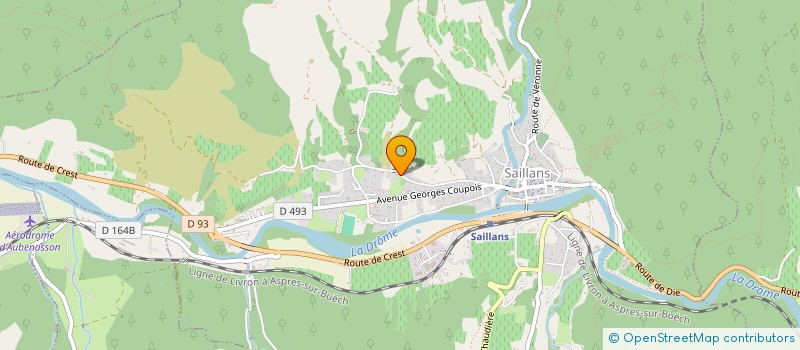 localisation de l'entreprise SARL NIVOT GILLES à SAILLANS