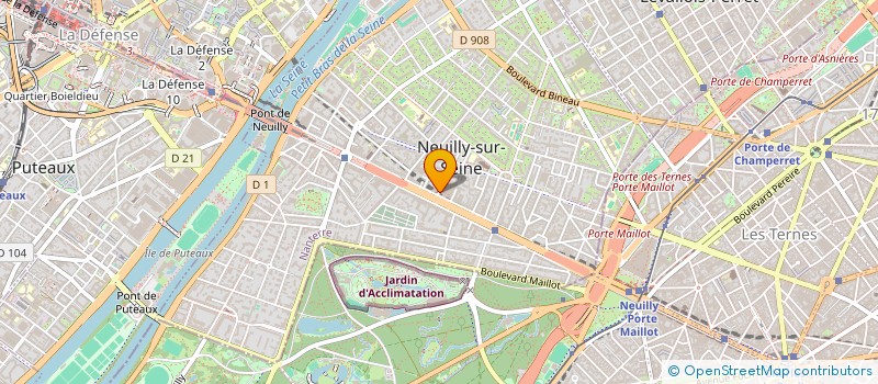 localisation de l'entreprise SARL NNYF à NEUILLY-SUR-SEINE