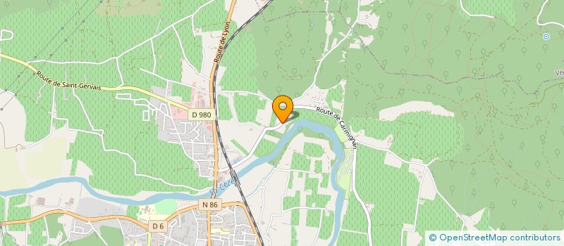 localisation de l'entreprise SARL NO LIMIT  BAGNOLS-SUR-CEZE