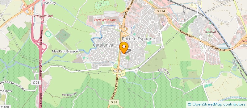 localisation de l'entreprise SARL NOBAVISION  PERPIGNAN