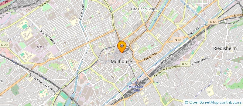 localisation de l'entreprise SARL NOBILIS ESCAM  MULHOUSE