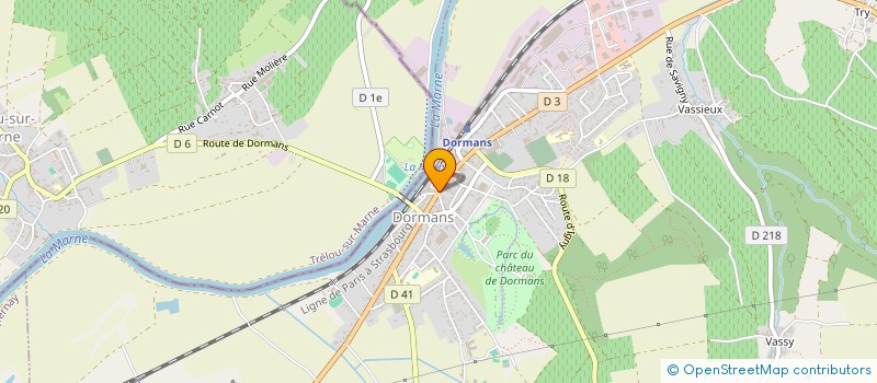 localisation de l'entreprise SARL NOCA-CLEAN à DORMANS