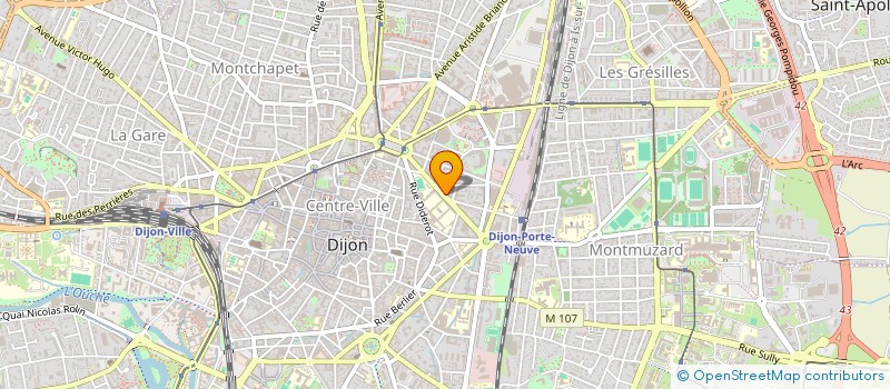 localisation de l'entreprise SARL NODYA INFORMATIQUE à DIJON