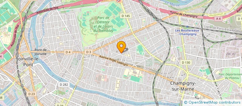 localisation de l'entreprise SARL NOE  CHAMPIGNY-SUR-MARNE