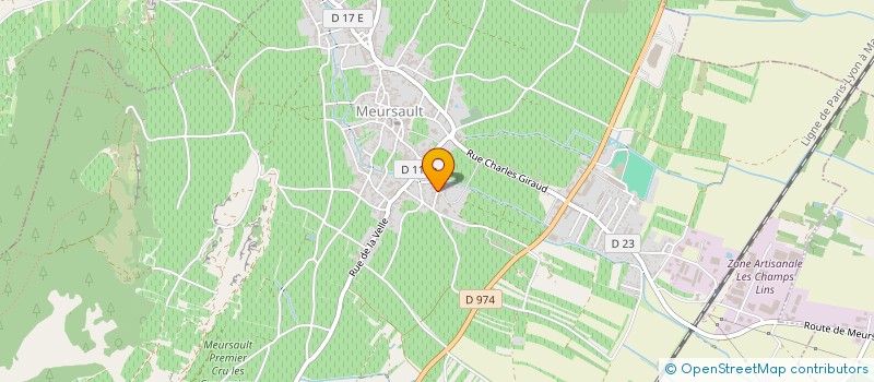 localisation de l'entreprise SARL NOEL CHOUET à MEURSAULT