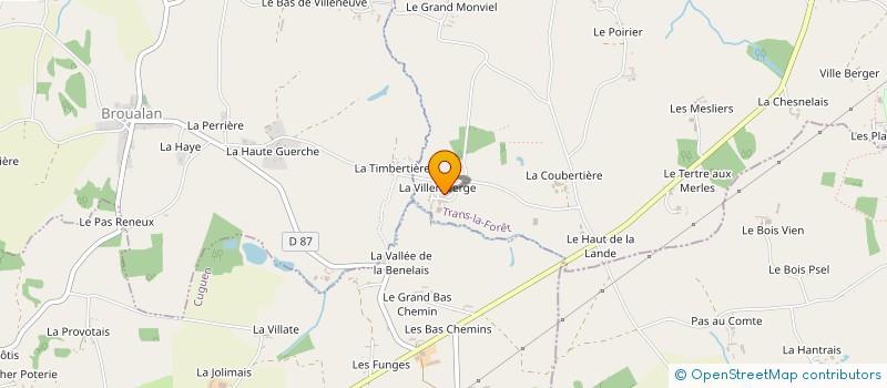 localisation de l'entreprise SARL NOEL COUVERTURE  DOL-DE-BRETAGNE