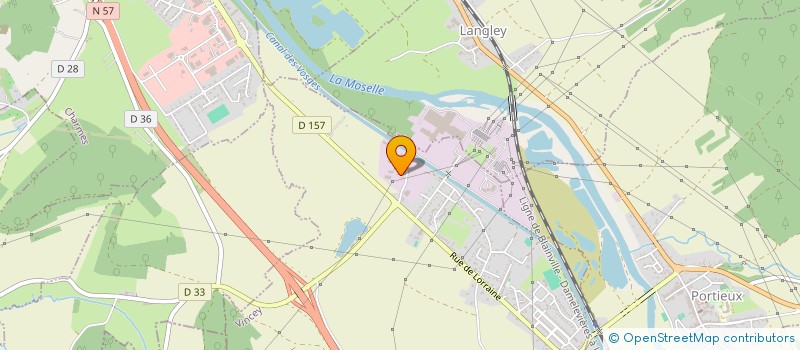 localisation de l'entreprise SARL NOEL MANGIN  EVAUX-ET-MENIL