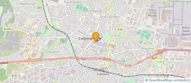 localisation de l'entreprise SARL NOELLE à COLOMIERS