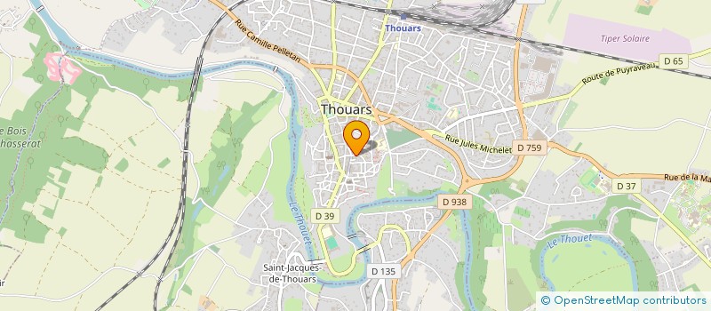 localisation de l'entreprise SARL NOIROTEX à THOUARS