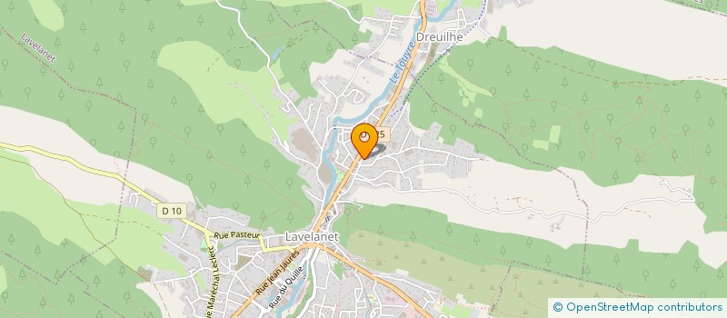 localisation de l'entreprise SARL NOISETIER PRINTING à LAVELANET