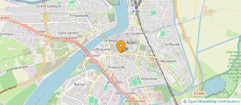 localisation de l'entreprise SARL NOJM  ARLES