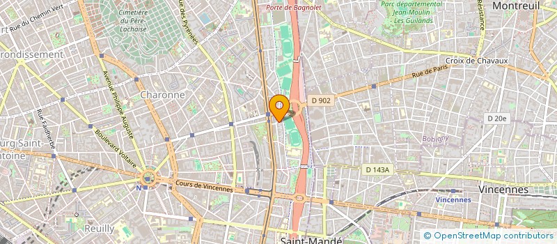 localisation de l'entreprise SARL NORA CLASSE  PARIS