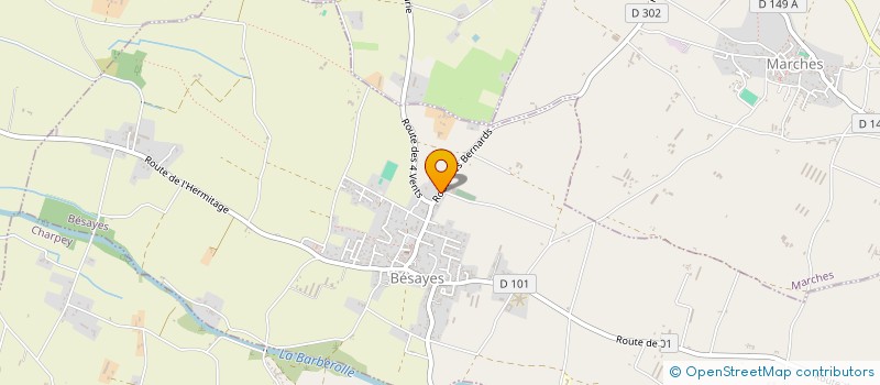 localisation de l'entreprise SARL NORBEDO  BOURG-DE-PEAGE