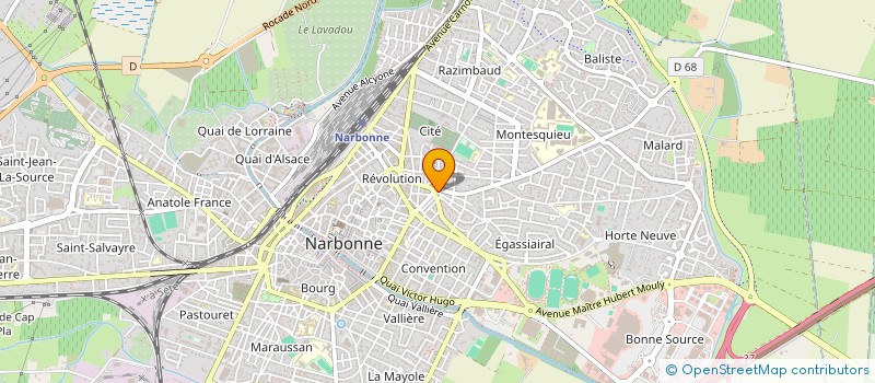 localisation de l'entreprise SARL NORBERT à NARBONNE