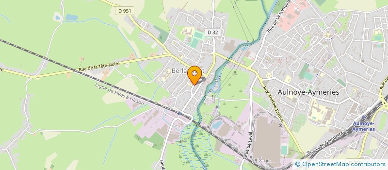 localisation de l'entreprise SARL NORD AGENCEMENTS à BERLAIMONT